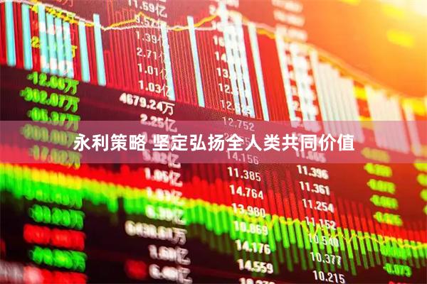 永利策略 坚定弘扬全人类共同价值